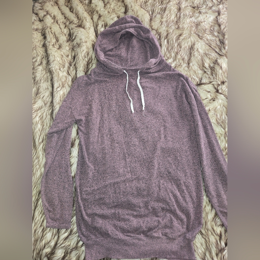 Express Purple Hoodie Sweatshirt